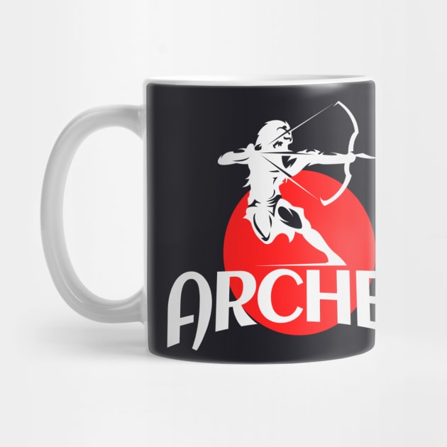 Archery Archer by Foxxy Merch